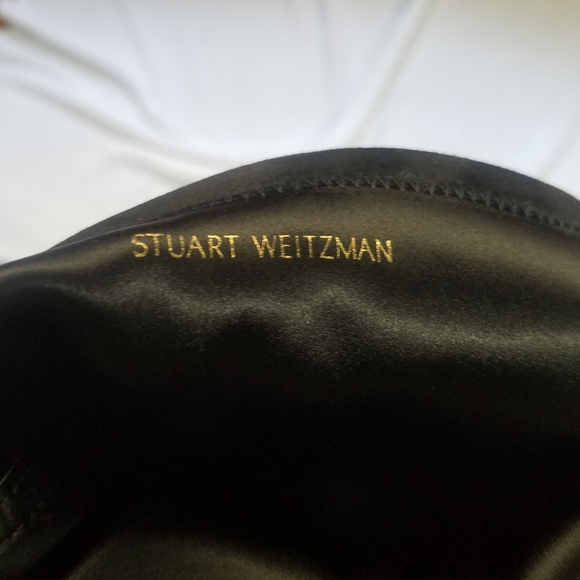 Stuart Weitzman Lowland Over the Knee OTK boots black suede size 7 EUC - Picture 3 of 9